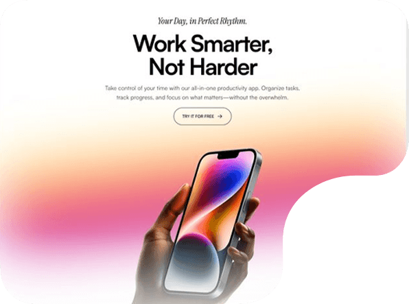 Responsive website design shown on laptop and phone